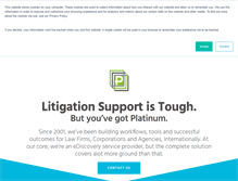 Tablet Screenshot of platinumids.com